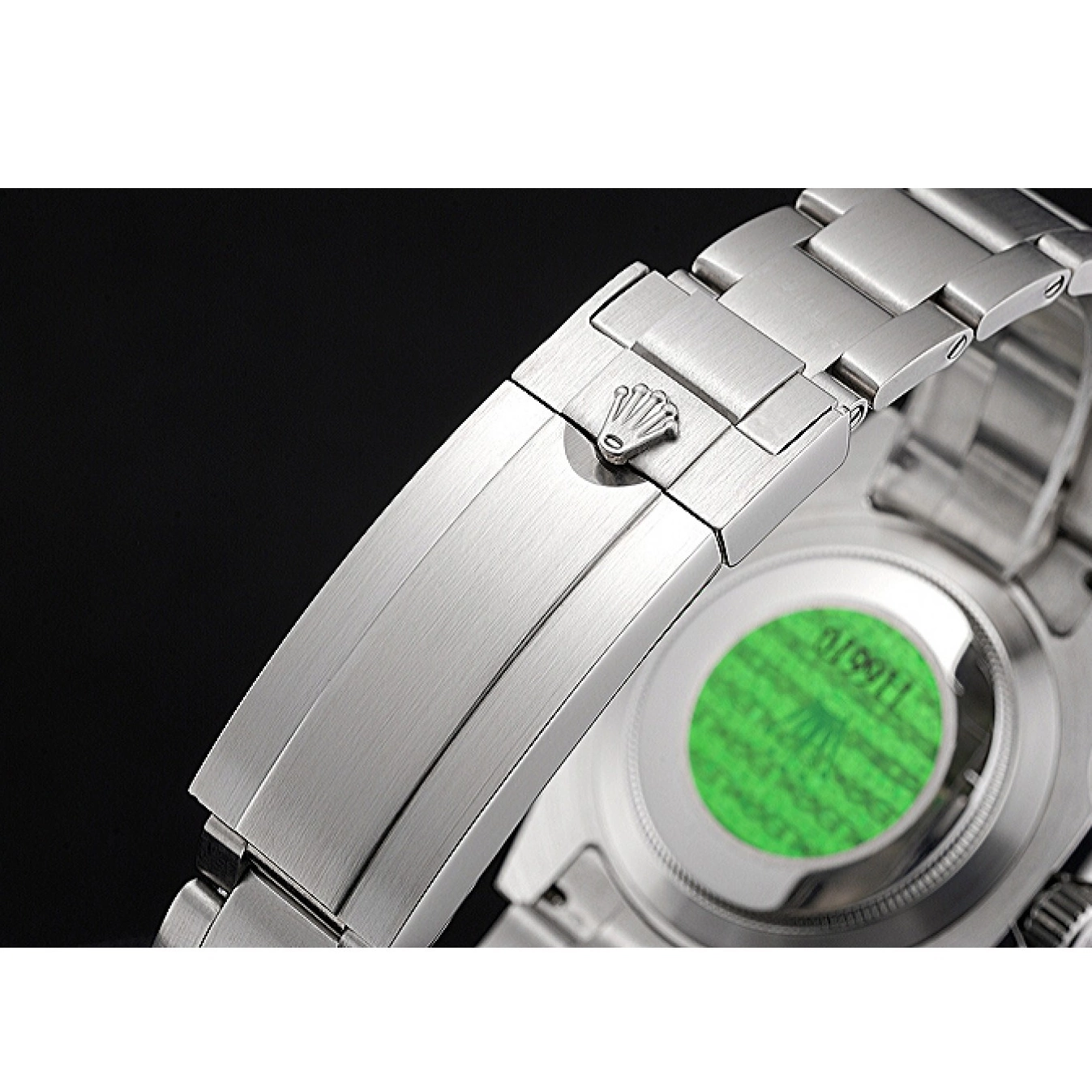 Aaa replica watch 622638 Diamond Submariner Blue Stainless Markers Bracelet Case Steel Steel Rolex Stainless Dial 0711